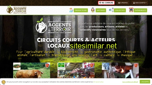 accentsduterroir.fr alternative sites
