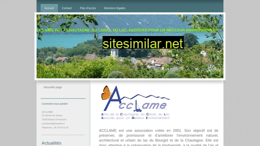 acclame-lacdubourget.fr alternative sites
