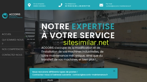 accoris-maintenance.fr alternative sites