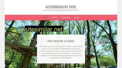 accrobranche-parc.fr alternative sites