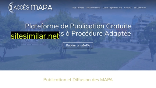 accesmapa.fr alternative sites