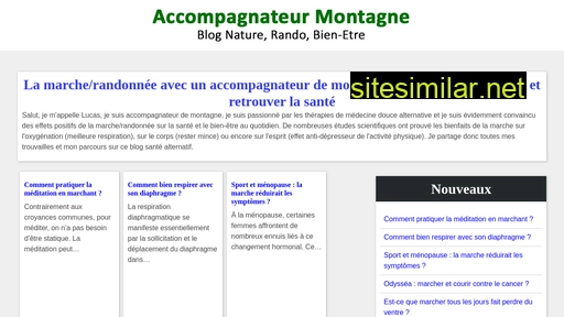 accompagnateur-montagne.fr alternative sites