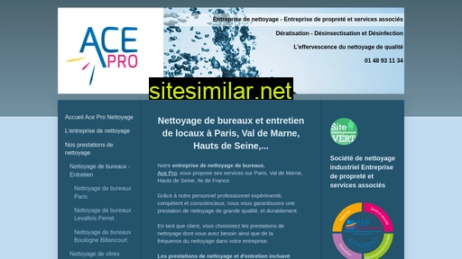 ace-pro-nettoyage.fr alternative sites