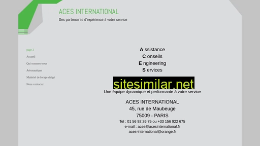acesinternational.fr alternative sites