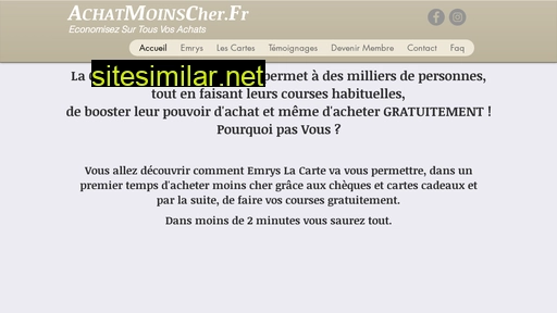achatmoinscher.fr alternative sites