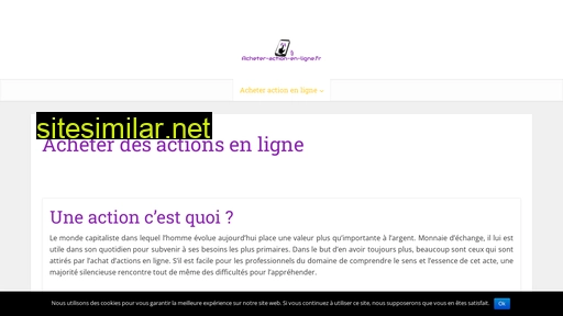 acheter-action-en-ligne.fr alternative sites