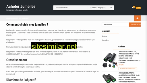 acheter-jumelles.fr alternative sites