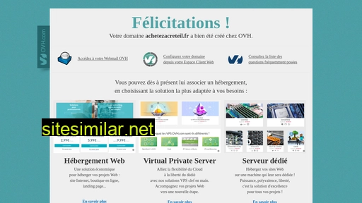 achetezacreteil.fr alternative sites