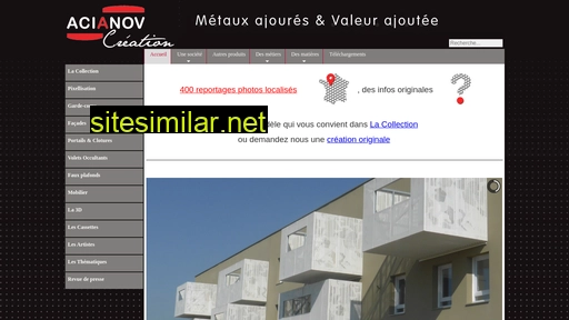 acianov-creation.fr alternative sites