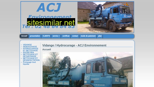 acj-environnement.fr alternative sites