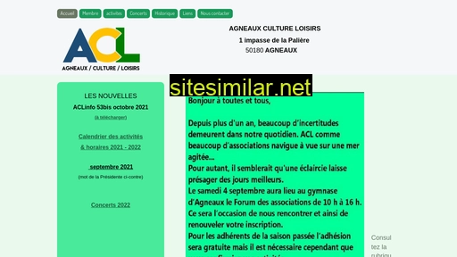 acl.asso.fr alternative sites