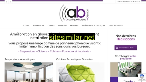 acoustiquebureau-design.fr alternative sites