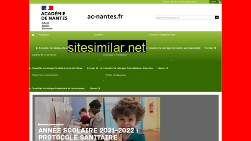 ac-nantes.fr alternative sites