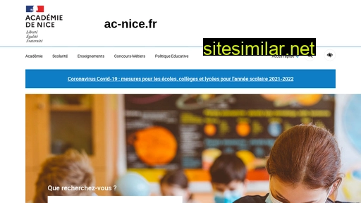 ac-nice.fr alternative sites
