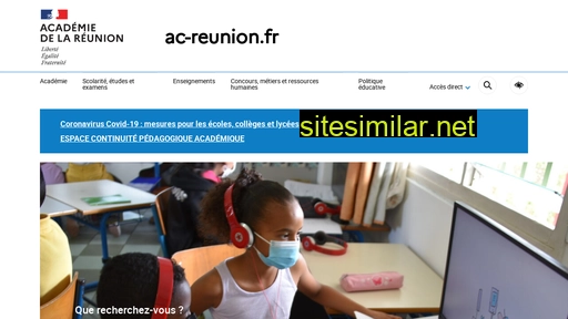 ac-reunion.fr alternative sites
