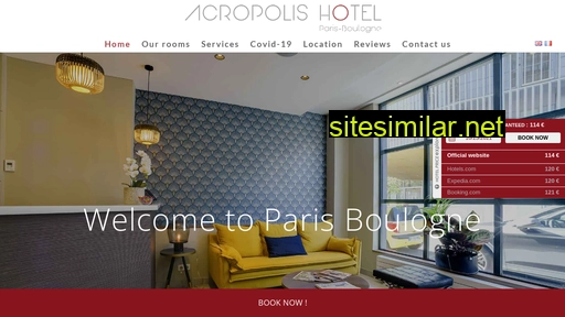 acropolishotel.fr alternative sites