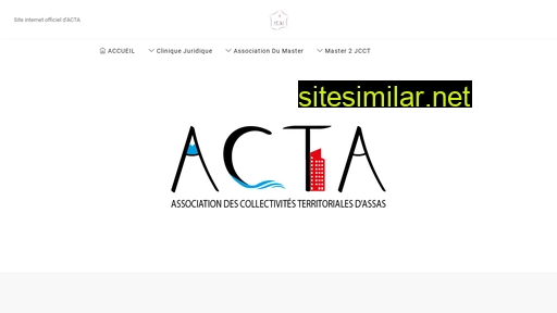 Acta-assas similar sites
