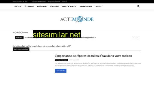 actimonde.fr alternative sites