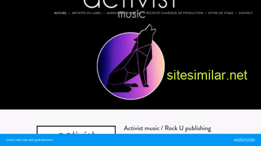 activist-music.webnode.fr alternative sites