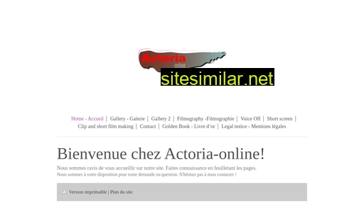 Actoria-online similar sites