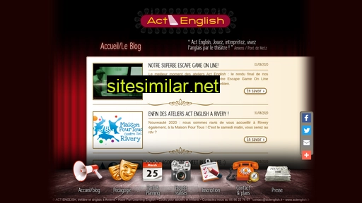 actenglish.fr alternative sites