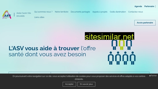 acteursantedudouaisis.fr alternative sites