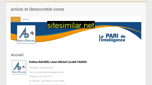 actionetdemocratie-corse.fr alternative sites