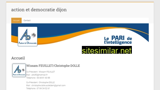 actionetdemocratie-dijon.fr alternative sites