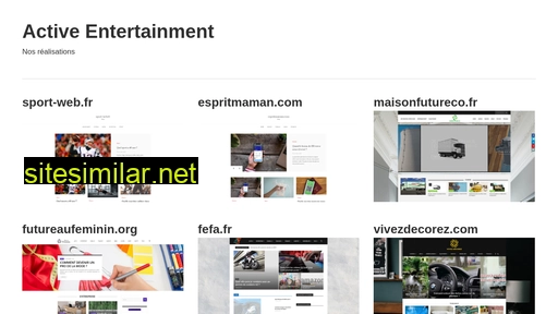 Active-entertainment similar sites