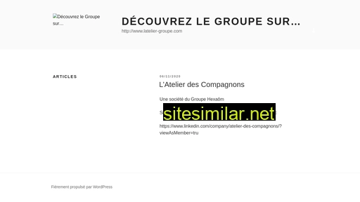 adc-groupe.fr alternative sites
