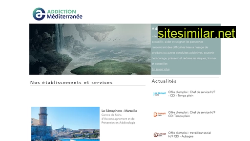 addiction-mediterranee.fr alternative sites