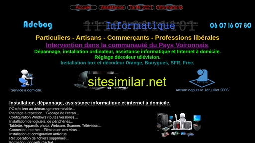 adebog.fr alternative sites