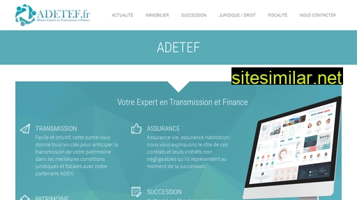 adetef.fr alternative sites
