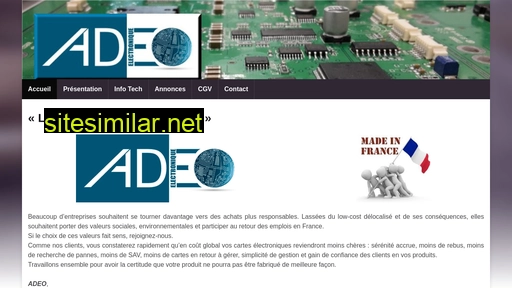 adeoelectronique.fr alternative sites