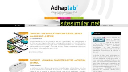 adhaplab.fr alternative sites