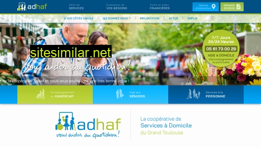 adhaf.fr alternative sites