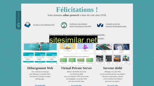 adhoc-presse.fr alternative sites