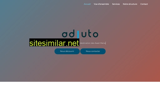 adjuto.fr alternative sites