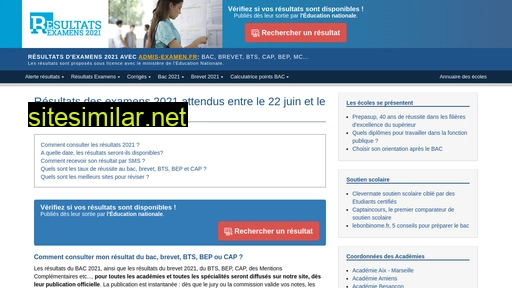 admis-examen.fr alternative sites