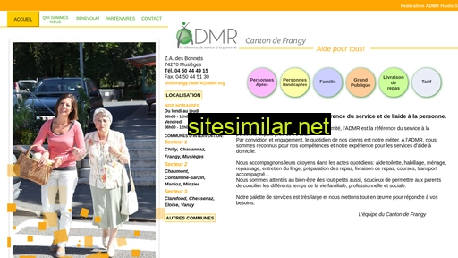 admr-cantonfrangy.fr alternative sites