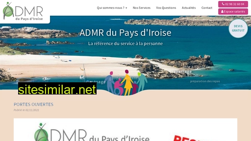 admr-paysdiroise.fr alternative sites