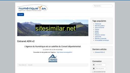 adn64.fr alternative sites
