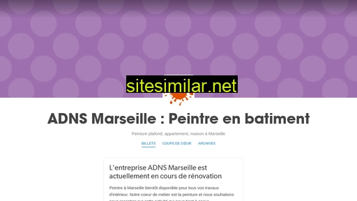 adnsmarseille.fr alternative sites