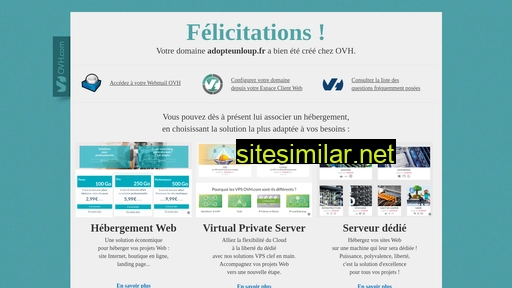 adopteunloup.fr alternative sites