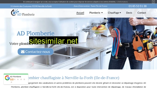 ad-plomberie.fr alternative sites