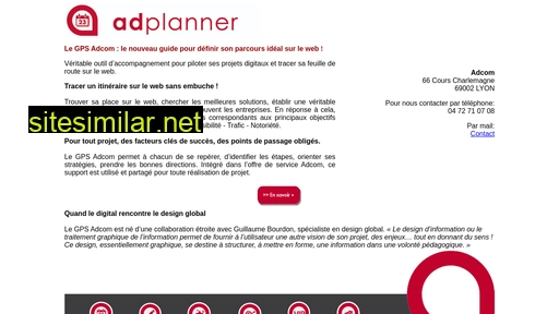 adplanner.fr alternative sites