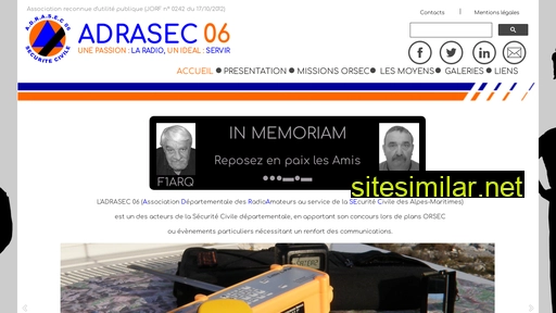 Adrasec06 similar sites
