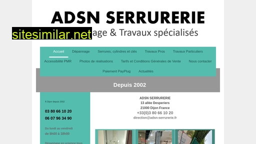 adsn-serrurerie.fr alternative sites