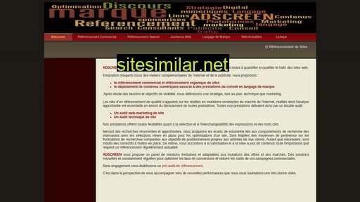 adscreen.fr alternative sites