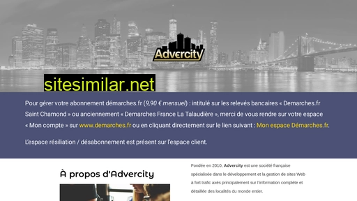 advercity.fr alternative sites